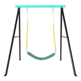 ZUN Porch Swing Frame, Heavy Duty A-Frame Swing Set, Swing Stand Frame for Yoga Hammock Saucer Baby 37138017