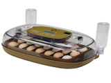 24 Egg Incubator with Automatic Egg Turning, 110V Digital Poultry Hatcher with LED Egg Candler, 65727971
