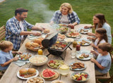 Portable Charcoal Grill Stove, Two Side Carbon Griller for BBQ, Tabletop Barbecue Grill for 91161054