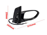 Exterior View Mirror Fit for Honda Odyssey 2014 2015 2016 2017 Passenger Side 24940193