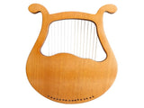 Panda 16-String Box Lyre Harp Natural Sapele Wood Finish 44308462