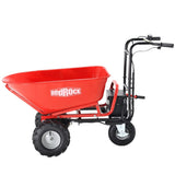 RedRock Wheelbarrow Utility Cart Electric Powered Cart 48V28Ah 500W Capacity 500lbs Material W1691P312005