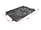 Radiator Fan Assembly with Brushless Motor Fits for Chevrolet Malibu Sedan 1.5L l4 2021-2022 Black 07231109