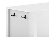 55.1'' Storage Sideboard with 4-Doors,Multi Functional Buffet with Open Shelf and 2-Tiers N711P345165K