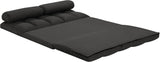 ZUN 2 Seater Contemporary Foldable Sofa Bed Trifold Foam Mattress Sleeper Chair with Tufted Seat B011P202577