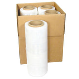 ZUN 18" x 1000' 80 Gauge 4 Rolls Pallet Wrap Stretch Film Hand Shrink Wrap 1000FT 36250706