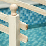 5 ft Wooden Garden Bridge Arc Footbridge 37810356