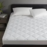 Overfilled Deep Pocket Mattress Pad White Queen B035P268150