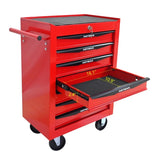 Rolling Metal Tool Chest with 7 Drawers, 20" 7-Drawer Tool Chest Cabinet with Ball Bearing Drawer W1102P332049