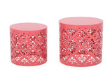 Metal S/2 end table 73604.00DCRL