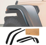 Front & Rear Fender Flares Compatible with 2018-2023 Jeep Wrangler JL & JLU Unlimited Sahara W2801P235805