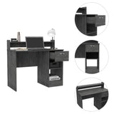 Manaos Writing Computer Desk , Multiple Shelves, One Drawer B200P188824
