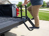 Foldable Pickup Truck Tailgate One-Step Ladder - Universal Fit. Drilling Hex Screws for Easy 70584360