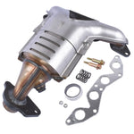 ZUN 673-608 Catalytic Converter Exhaust Manifold for Honda Civic DX LX CX HX 1.7L 2001-2005 60539009