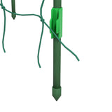 17" x 72" x 72" Outdoor Metal Garden Trellis with Climbing Net 32453469