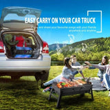 Portable BBQ Barbecue Grill Foldable Charcoal Grill Camping Garden Outdoor Travel 40376126