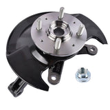 Steering Knuckle & Wheel Bearing Hub Front Right for 2001 2002 Honda Civic 1.7L 64657263