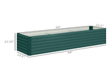 Raised Garden Bed/Garden Bed Galvanized Planter 00928453