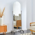 ZUN Fourth generation full body mirror with pulley, dressing mirror, bedroom foyer, decorative mirror, W1151P154503