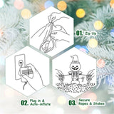 7.5 Feet Christmas Decoration Waterproof Outdoor Inflatable Santa 62345564