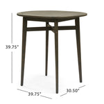 ZUN STAMFORD BAR TABLE 64870.00GRY