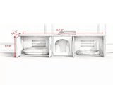 Wooden Cat Box Cabinet 80070803
