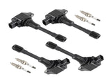 Set of 4 Ignition Spark Plug fit for Nissan Sentra Tiida Urvan Versa X-Trail UF549 73219186