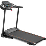 ZUN Compact Easy Folding Treadmill Motorized Running Jogging Machine with Audio Speakers and Incline 26256022