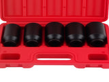12 Point Impact Socket Set fit for VW Ford Renault 1/2" 30 32 34 35 36mm 5Pcs 78899472