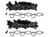 2PCS LeftRight Intake Manifold fit for VW TOUAREG 3.0TDI 02-10 059129712 07086064