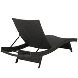 SALEM PE WICKER CHAISE LOUNGE 52005.00GRY