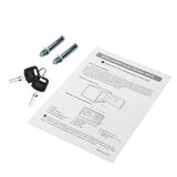 17E Home Use Upgraded Electronic Password Steel Plate Safe Box Black 03651234