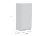 Richmond Rectangle Pantry Cabinet White B06280272