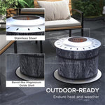 ZUN Outdoor Fire Pit 34447205