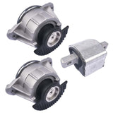 3Pcs Engine Motor Mounts Fits for Mercedes-Benz W204 W212 C300 350 RWD Base 2.5L 3.0L 3.5L 2008-2017 34250171