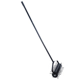 Rolling manual lawn aerator, Home aerator lawn tool pusher, 58-inch handle push lawn aerator for 77255372