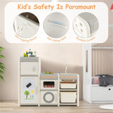 Multipurpose Toy Chest/ learning table with Magnetic Whiteboard 28881746