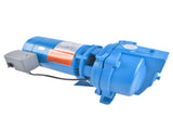 J5S 1/2 HP 115/230 V Cast Iron Shallow Water Well Jet Pump 3500 RPM Blue 96861587