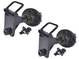 Pair Upgraded 6x5.5 Lug Superior Shipping Container Wheels,Bolt-on Spindle Kit 90325254