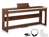 GDP-104 88 Keys Full Weighted Keyboards Digital Piano with Furniture Stand, Power Adapter, 24836385