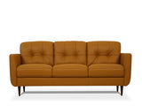 Radwan Camel Leather Sofa B2726P496926