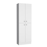 ZUN Lynch Kitchen Pantry Storage Cabinet 71" Height, With 4 Doors, 5 Adjustable Shelves, Freestanding B200P188842