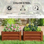 ZUN 2pcs Garden Bed （Prohibited by WalMart） 97383427