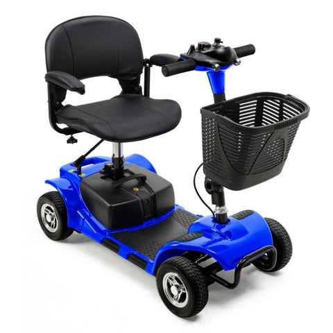 ZUN 4 Wheel Mobility Scooter for Seniors, Electric Power Wheelchair with Lights and Long Range Battery 25285370