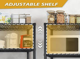 Heavy Duty Shelves 55.12" W Wire Shelving Unit with Wheels 2500LBS NSF Metal Shelves for 57263516