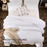 Three-pack of 100% polyester brushed single comforter cores with microfiber filling, 38217748