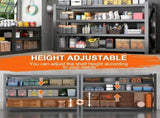 Heavy Duty Garage Shelving Units 70.1"H"71"W 24"D, 4-Tier Steel Adjustable Metal Storage 84174731