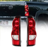 ZUN 1999-2002 Red Rear Tail Lights Pair For Chevy Silverado/1999-2006 GMC Sierra 43814764
