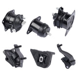 ZUN Set of 6 Engine Motor & Mount A4517 A4516 for Honda Accord 2.4L 2003-2007 Auto 05749091