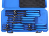 12 PC Versatile Retaining Snap Ring Pliers set Heavy Duty Fixed Tip 0&deg 45&deg 90&deg 91978648